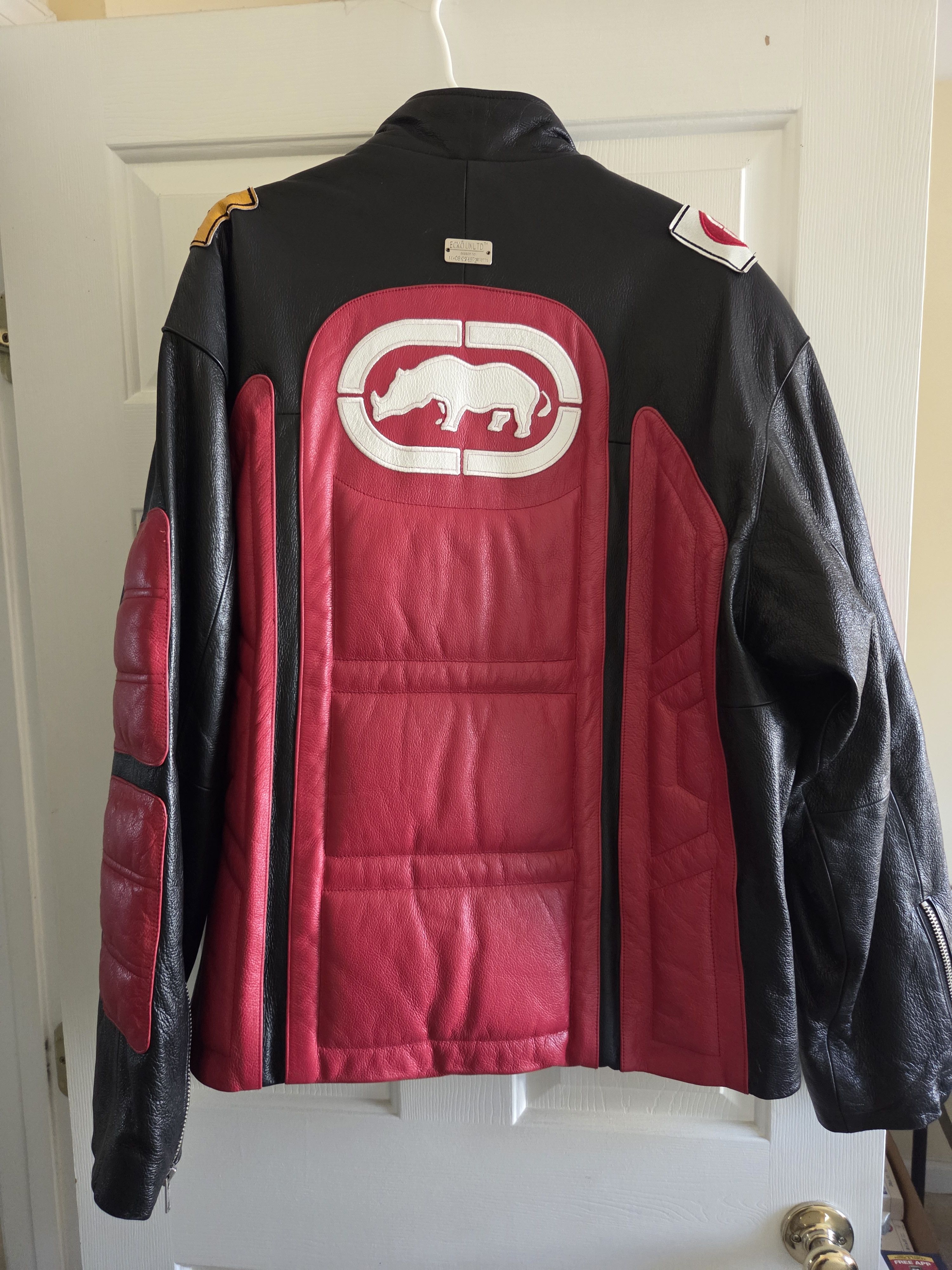 Ecko Unltd. ECKO AKIRA LEATHER MOTORCYCLE JACKET 1999 Size US L / EU 52-54 / 3 - 2 Thumbnail
