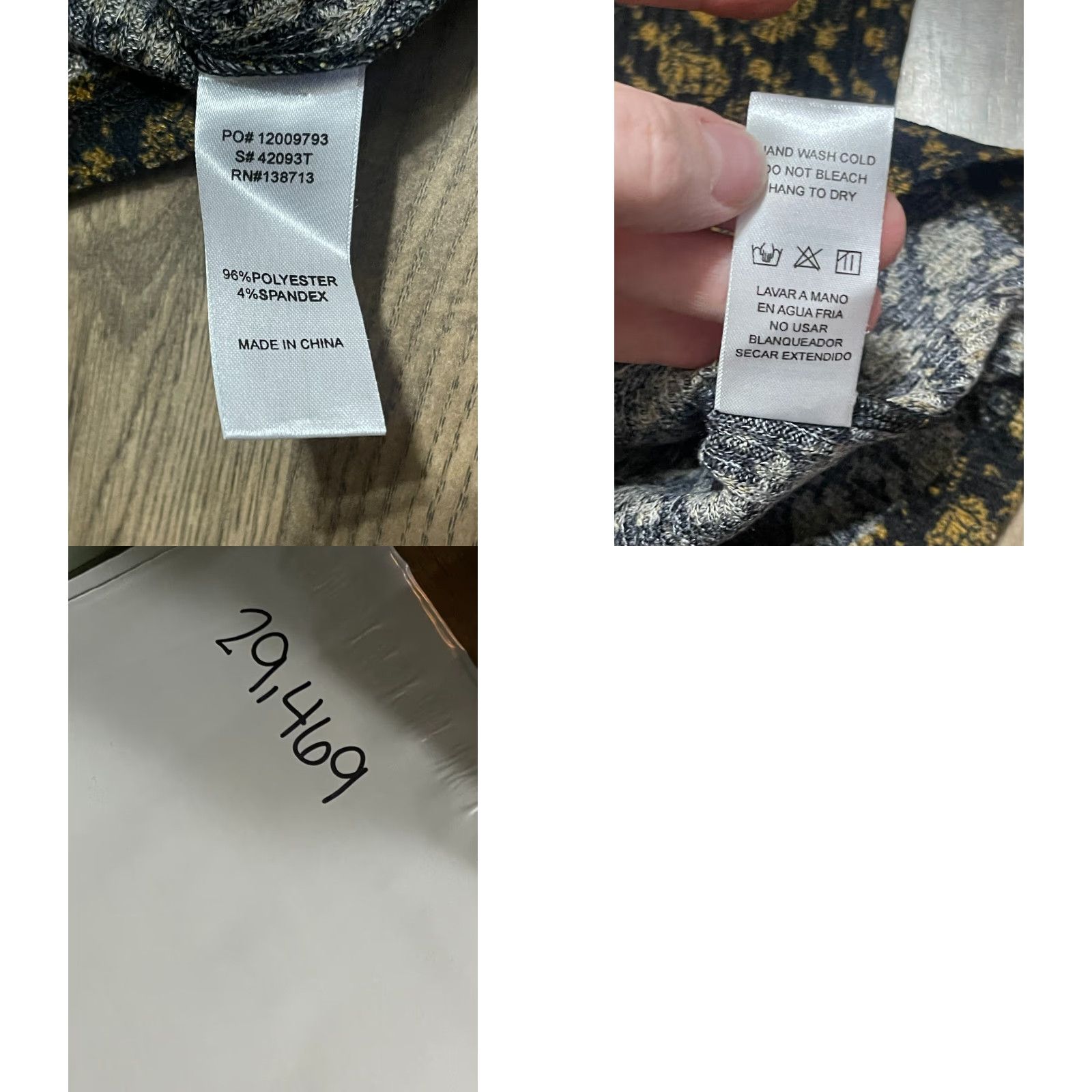 Vintage Doe & Rae Shirt Womens Large Black Gold Sleeveless Allover Print Tank Vintage? No Size L / US 10 / IT 46 - 8 Thumbnail
