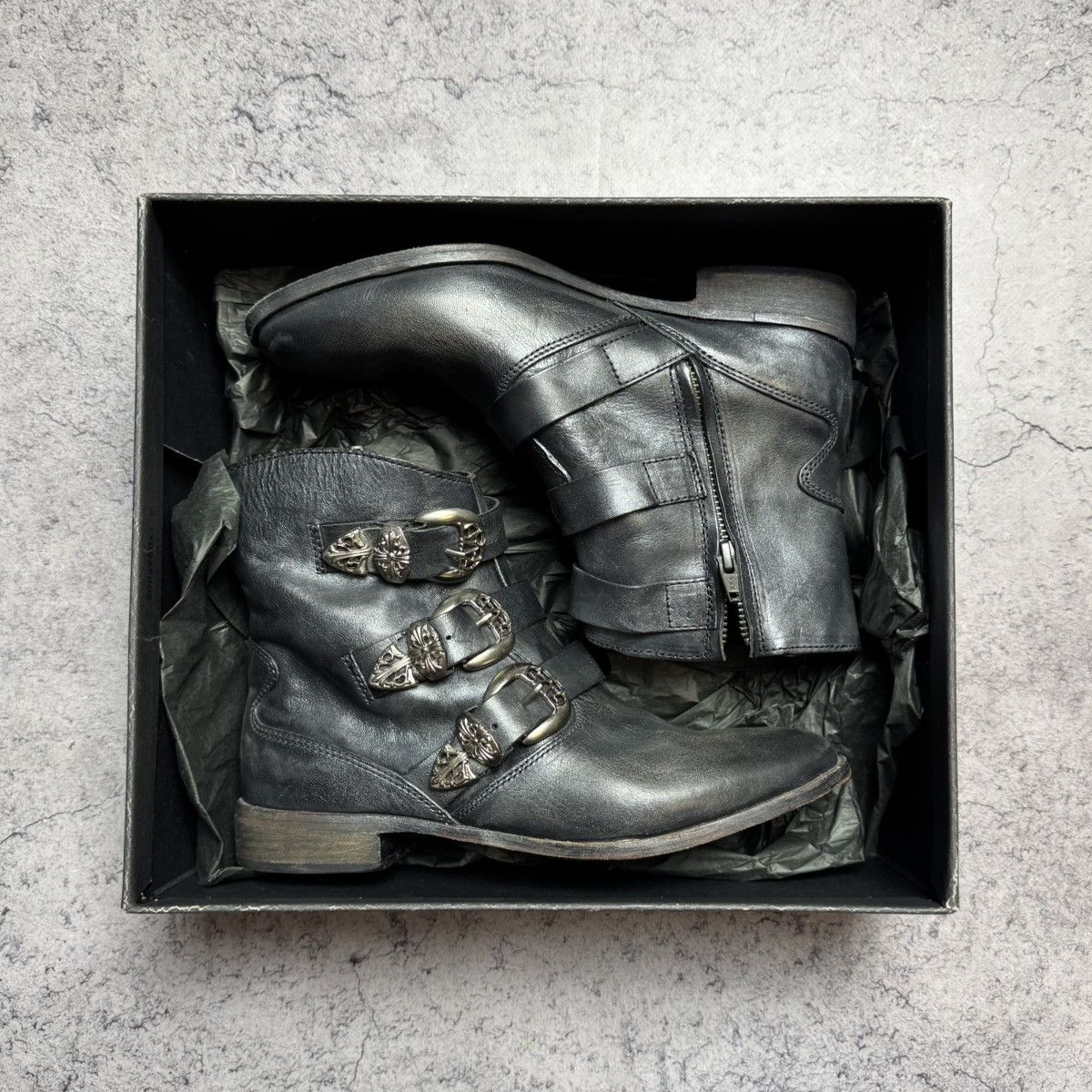 Crime London CRIME Rare Boots Style Chrome Hearts Size US 7 / IT 37 - 2 Thumbnail