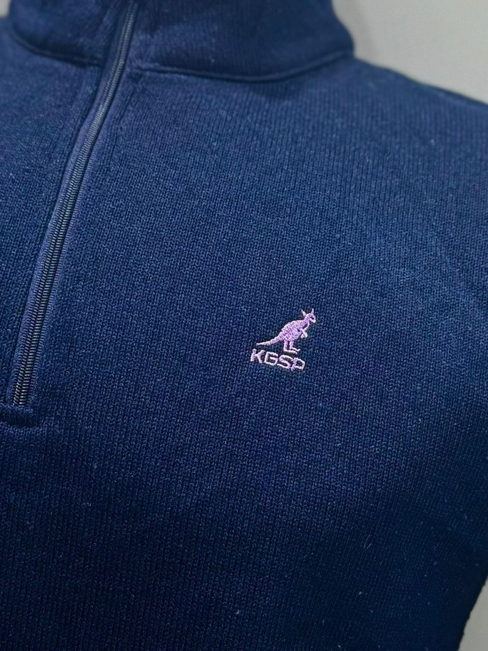 Kangol × Vintage Vintage Kangol Sport minimalist Logo Half Zipper KGSP Kangol Size US L / EU 52-54 / 3 - 5 Thumbnail
