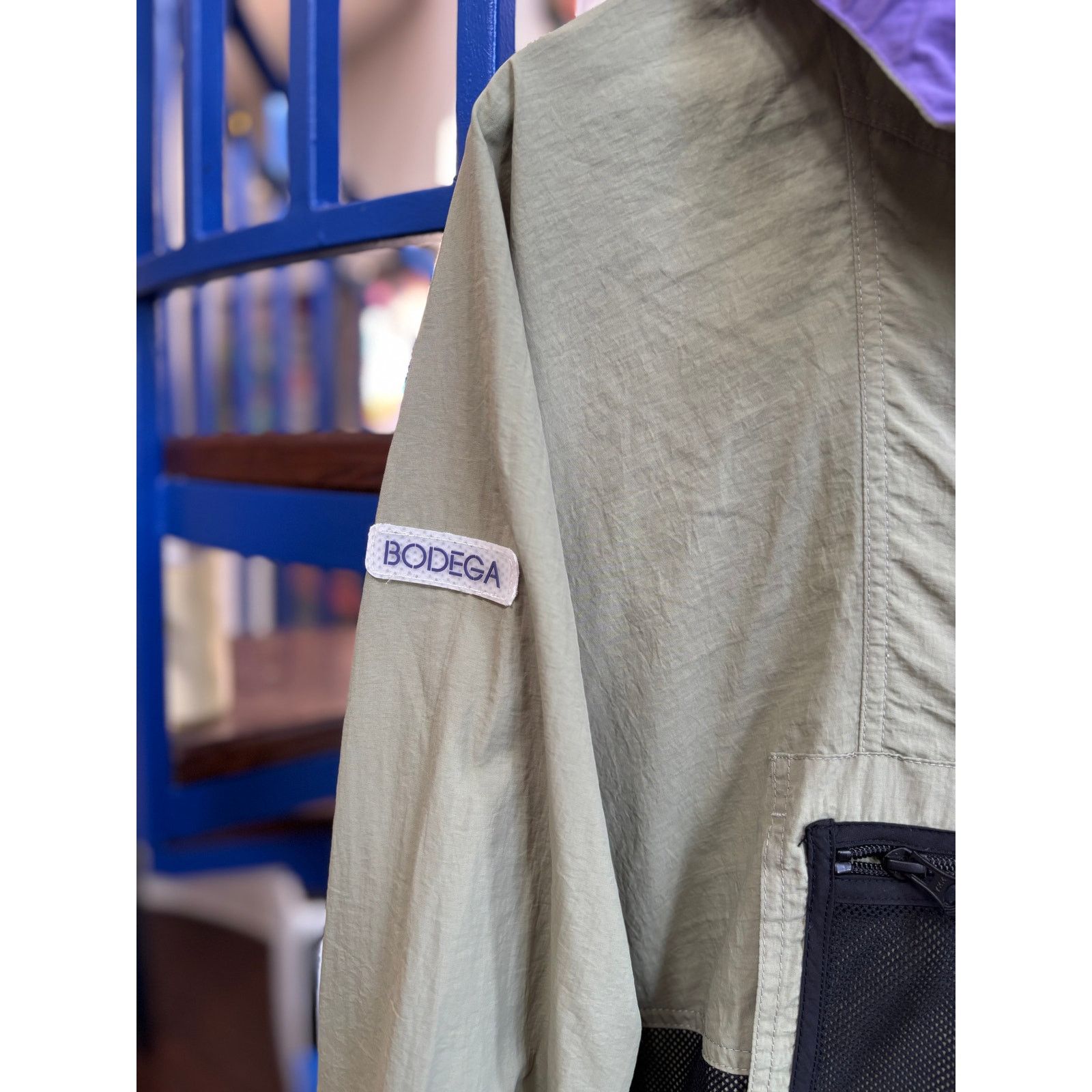 Bodega Bodega Colorblock Anorak Windbreaker (Size L) Size US L / EU 52-54 / 3 - 4 Thumbnail