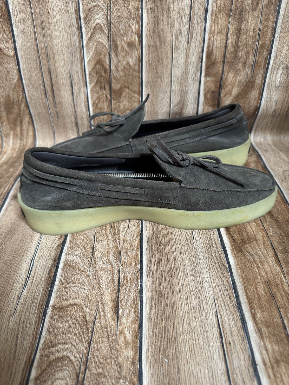 Ermenegildo Zegna lucci jl suede loafers Size US 9.5 / EU 42-43 - 7 Thumbnail