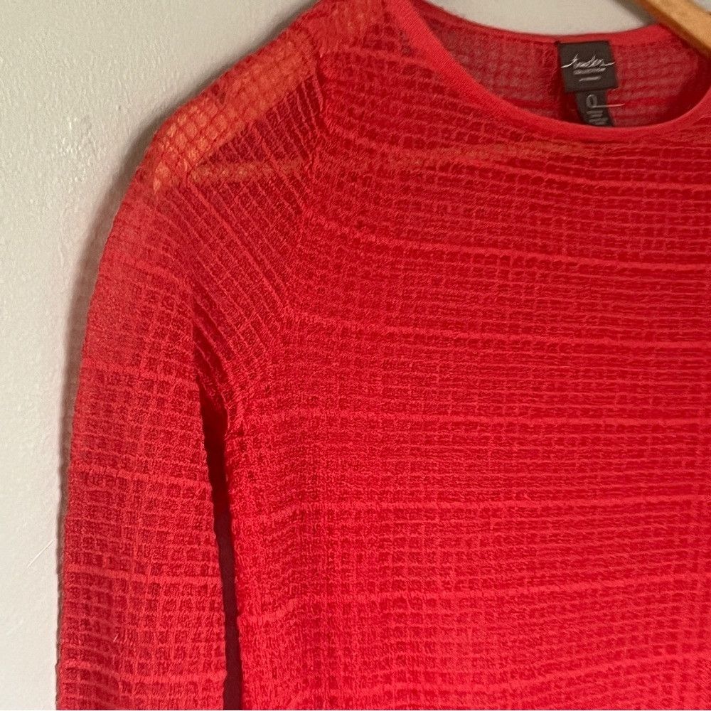 Chicos Chicos Travelers Tunic Knitted Knit Pullover Pink Small Size S / US 4 / IT 40 - 3 Thumbnail
