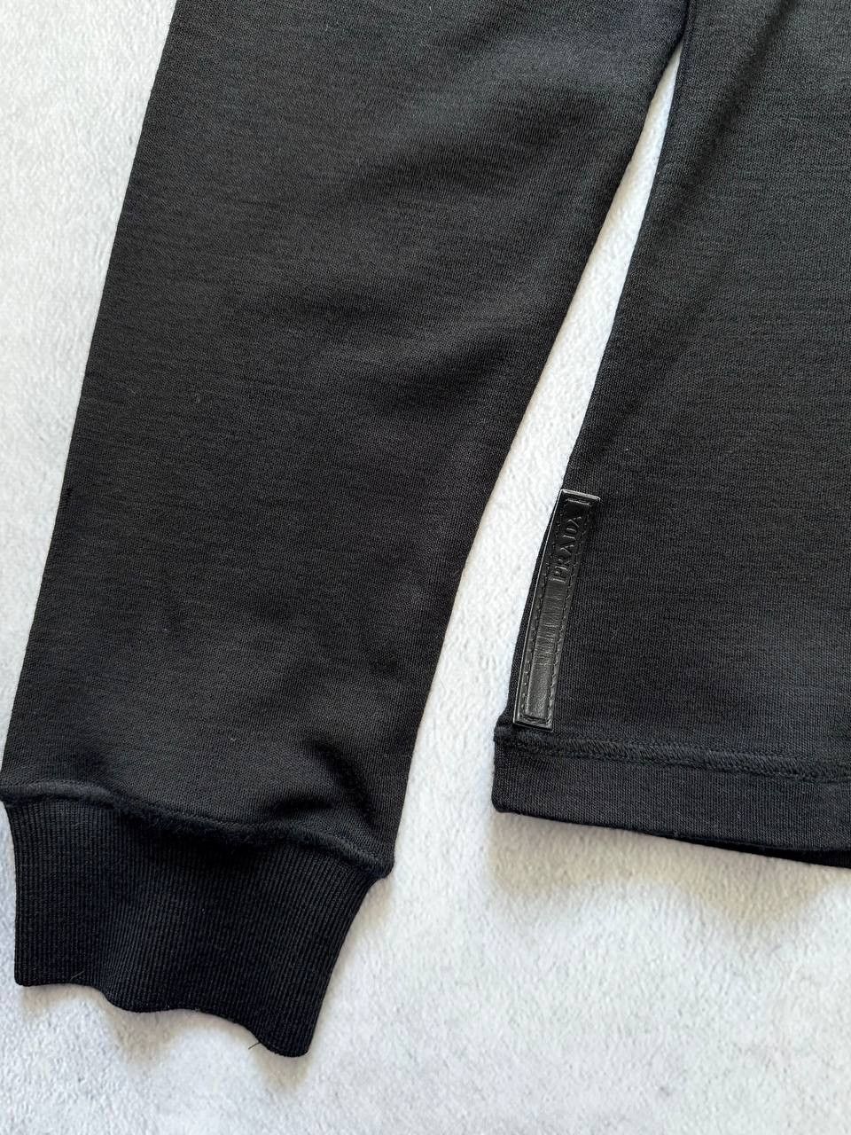 Prada Prada 2006 Black Tab Top Turtleneck Wool Sweater Size US XXL / EU 58 / 5 - 4 Thumbnail