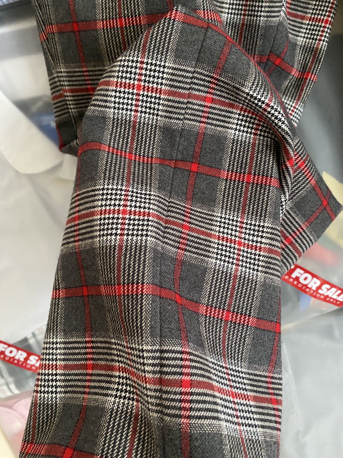 Japanese Brand Zishen Sports Plaid Multicolor like Burberry Checkered Size US 35 - 11 Thumbnail
