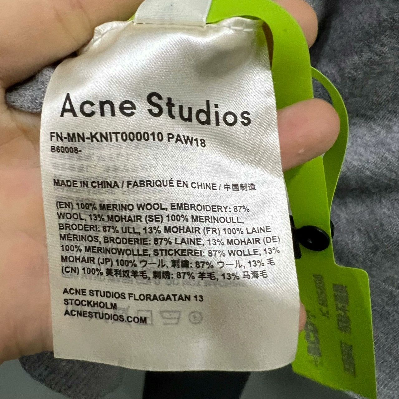 Acne Studios Acne Studios Star Embroidered Crewneck Sweatshirt Size US S / EU 44-46 / 1 - 4 Thumbnail