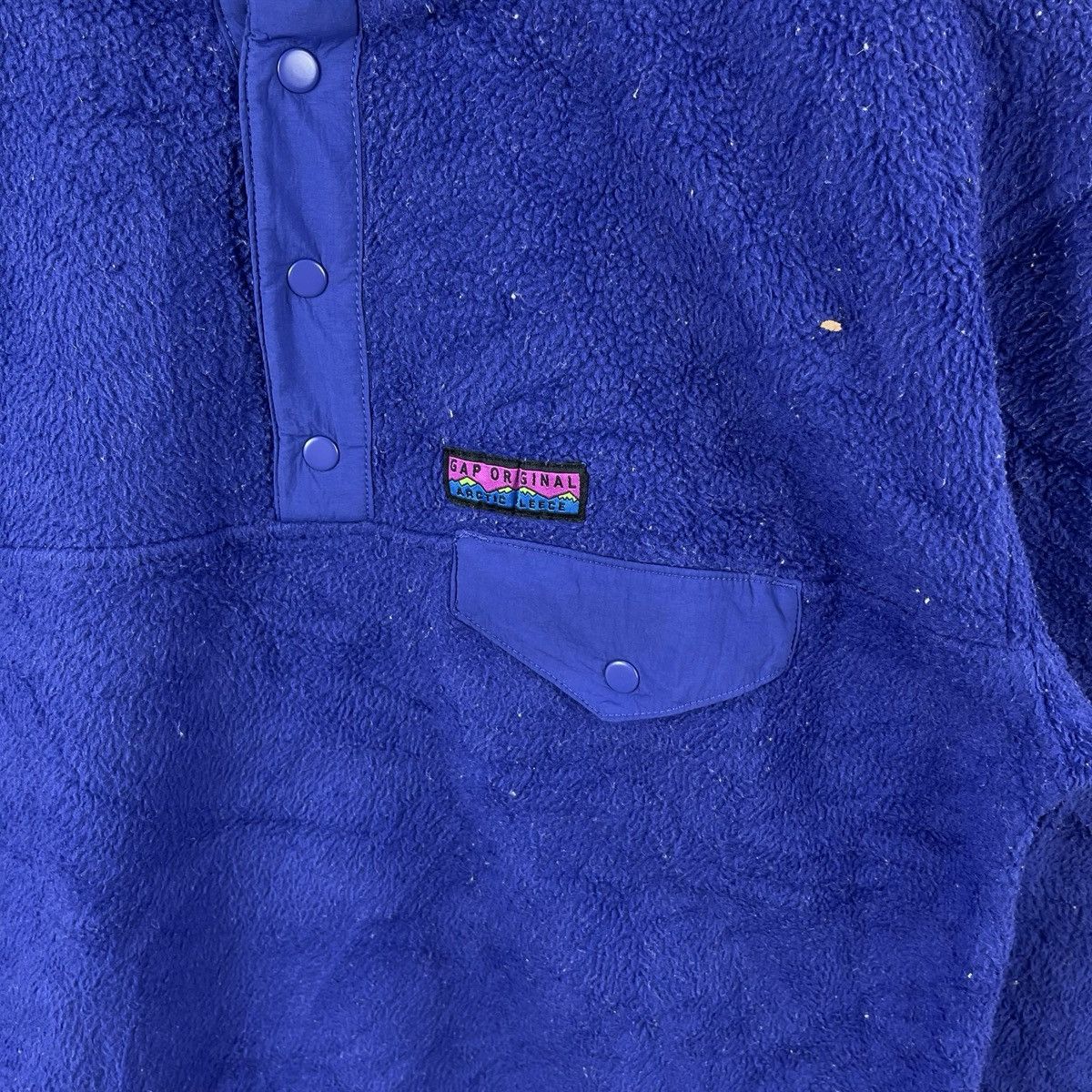 Patagonia Vintage GAP Arctic Fleece Reissue Pullover Snap-T Fleece Size US XXL / EU 58 / 5 - 5 Thumbnail