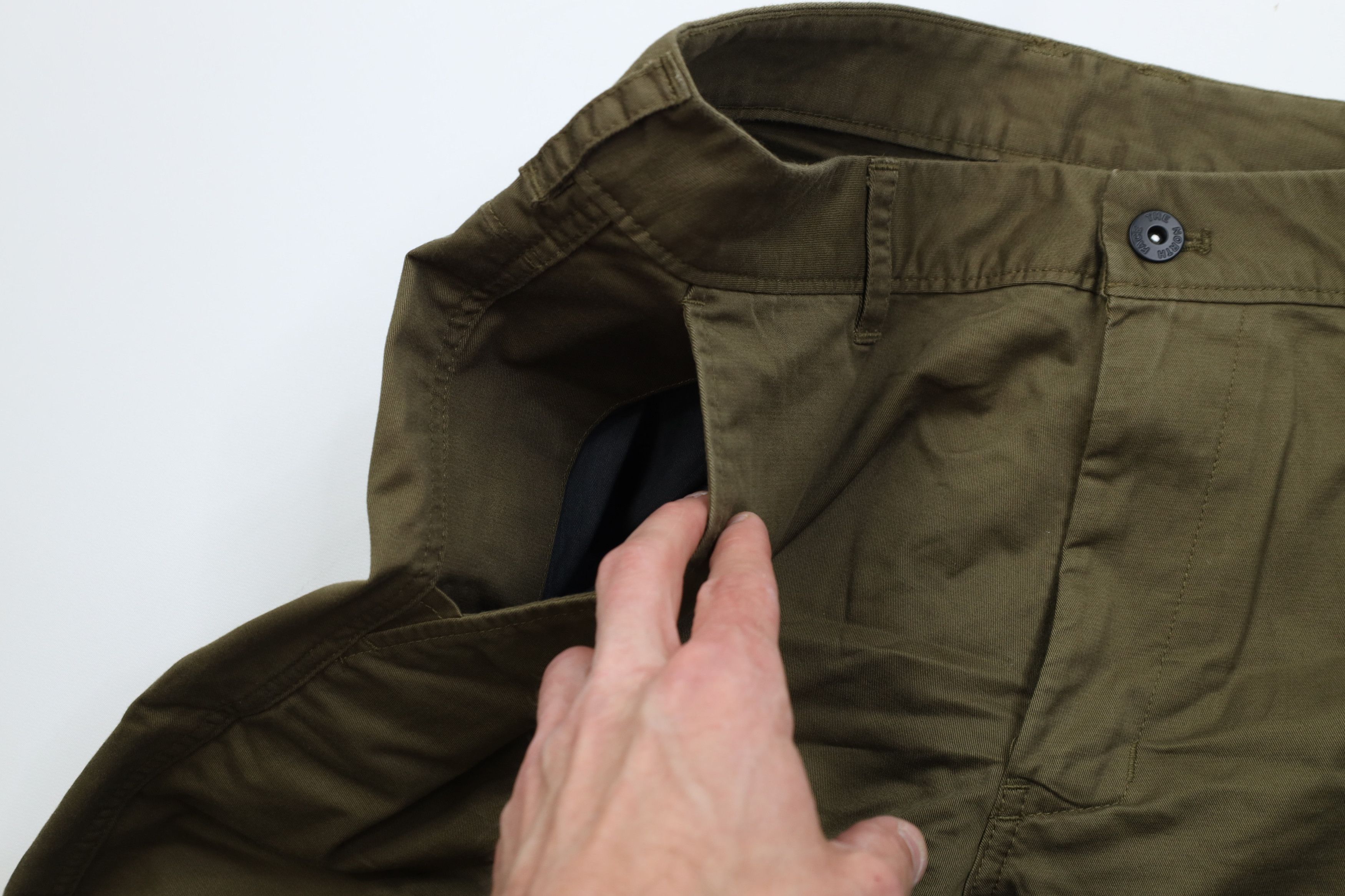 The North Face The North Face Spell Out Trekking Hiking Chino Shorts Green Size US 34 / EU 50 - 6 Thumbnail
