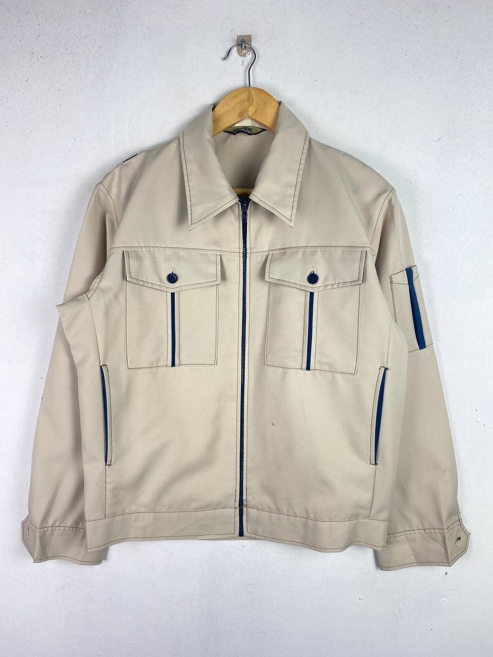 Japanese Brand vintage japanese brands workers jacket nice design Size US L / EU 52-54 / 3 - 1 Thumbnail