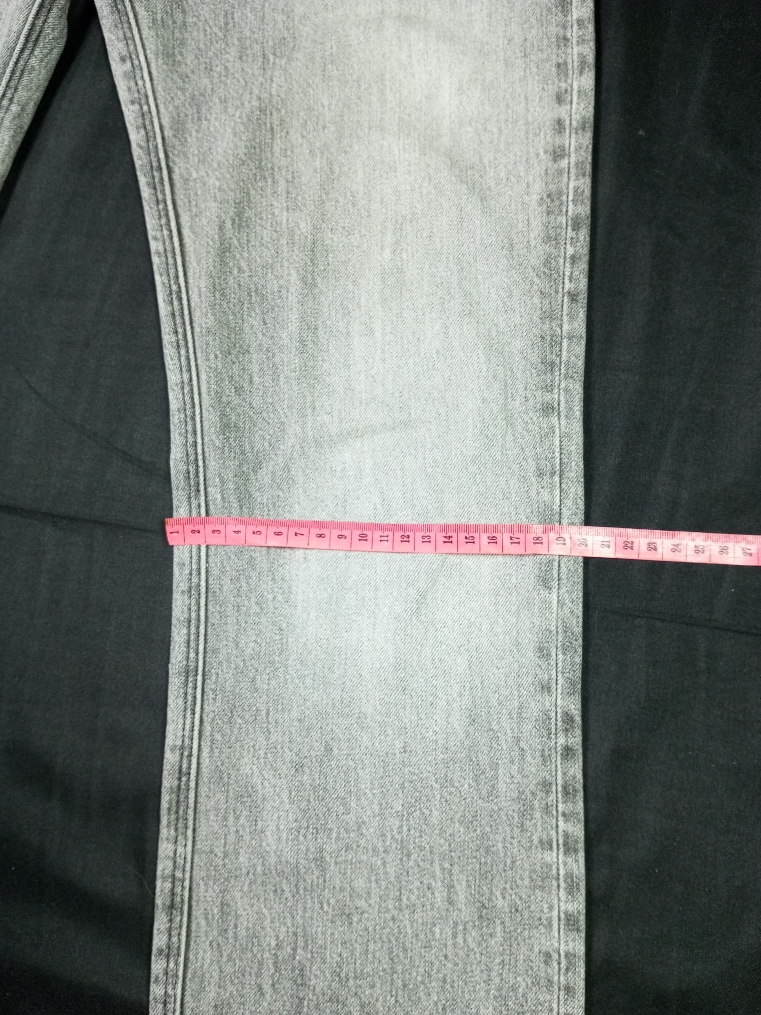 Ksubi Ksubi Grey Denim Distressed Jeans Size US 30 / EU 46 - 10 Thumbnail