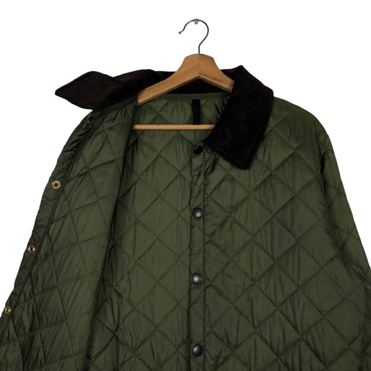 Barbour 📌Vintage Snap Button Quilted Jacket Chore Barbour Size US S / EU 44-46 / 1 - 13 Thumbnail