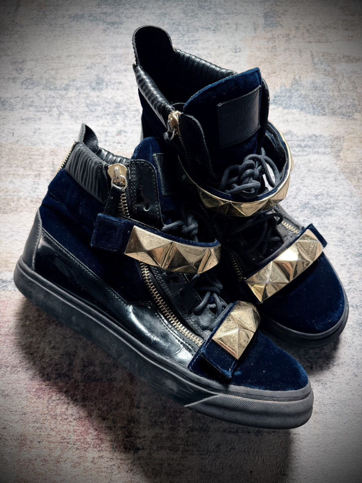 Giuseppe Zanotti giuseppe zanotti pyramid stud sneaker Size US 11 / EU 44 - 3 Thumbnail