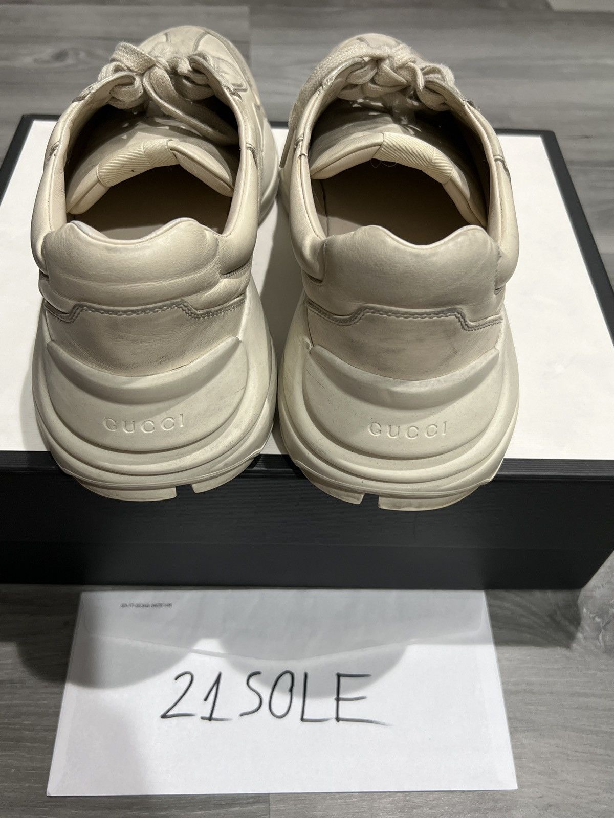 Gucci Gucci Rhyton Ivory size 10 Size US 10 / EU 43 - 5 Thumbnail
