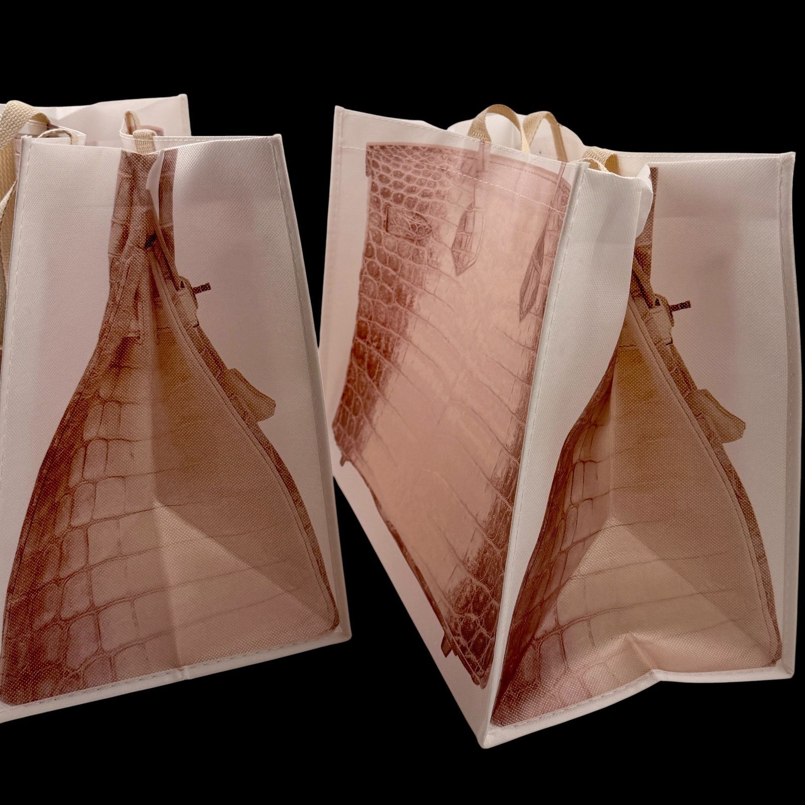 The Unbranded Brand Re-Usable Shopper Tote Size ONE SIZE - 4 Thumbnail