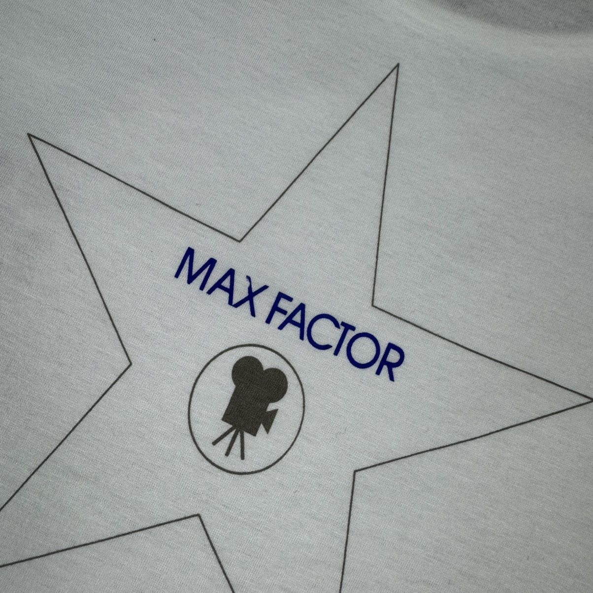 Japanese Brand Vintage Japanese Brand Max Factor Star T-shirt Size US M / EU 48-50 / 2 - 7 Thumbnail
