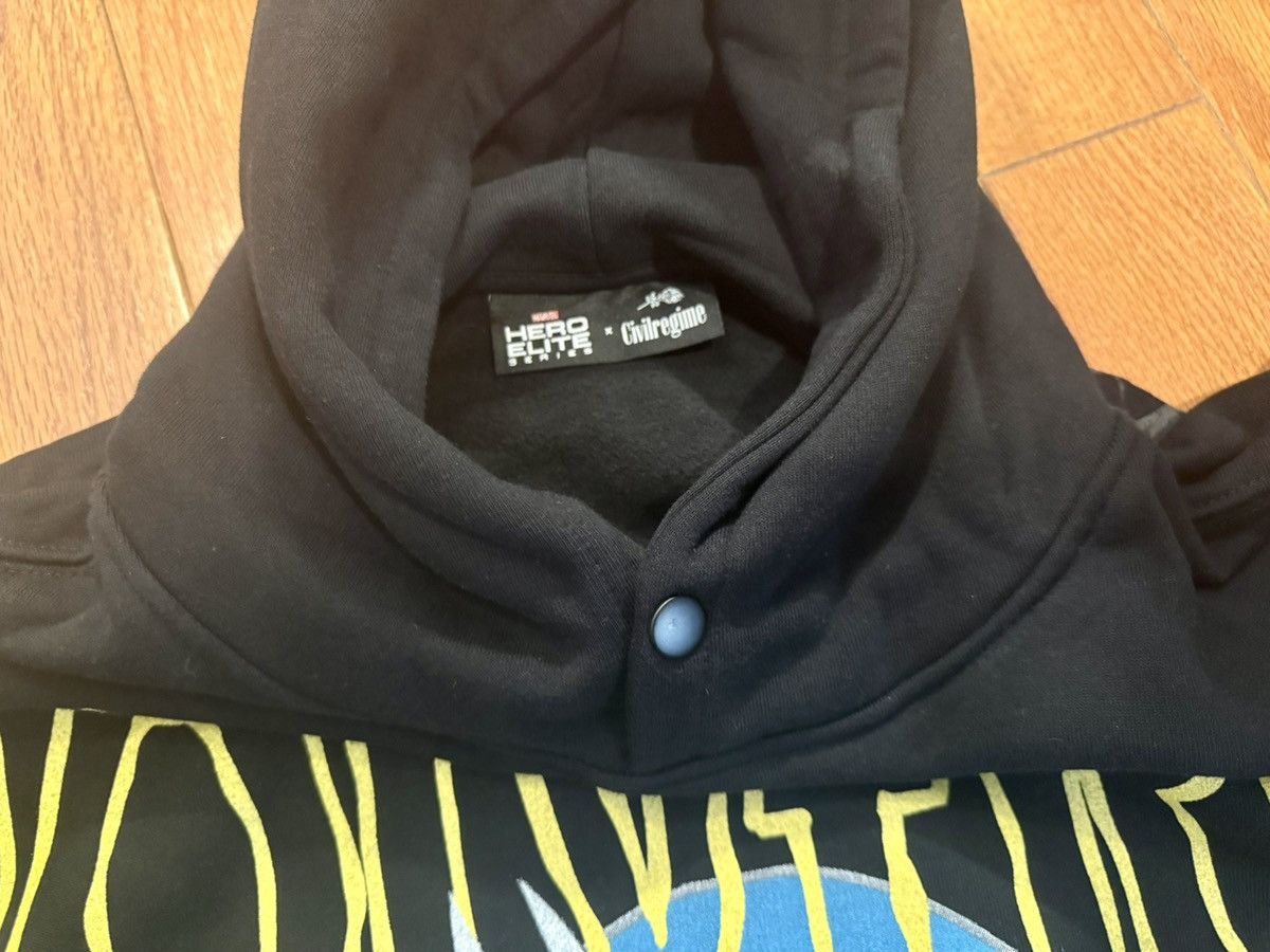 Civil Regime × Marvel Comics Marvel x Civil Regime - Large Wolverine Logan - Black Size US L / EU 52-54 / 3 - 3 Thumbnail