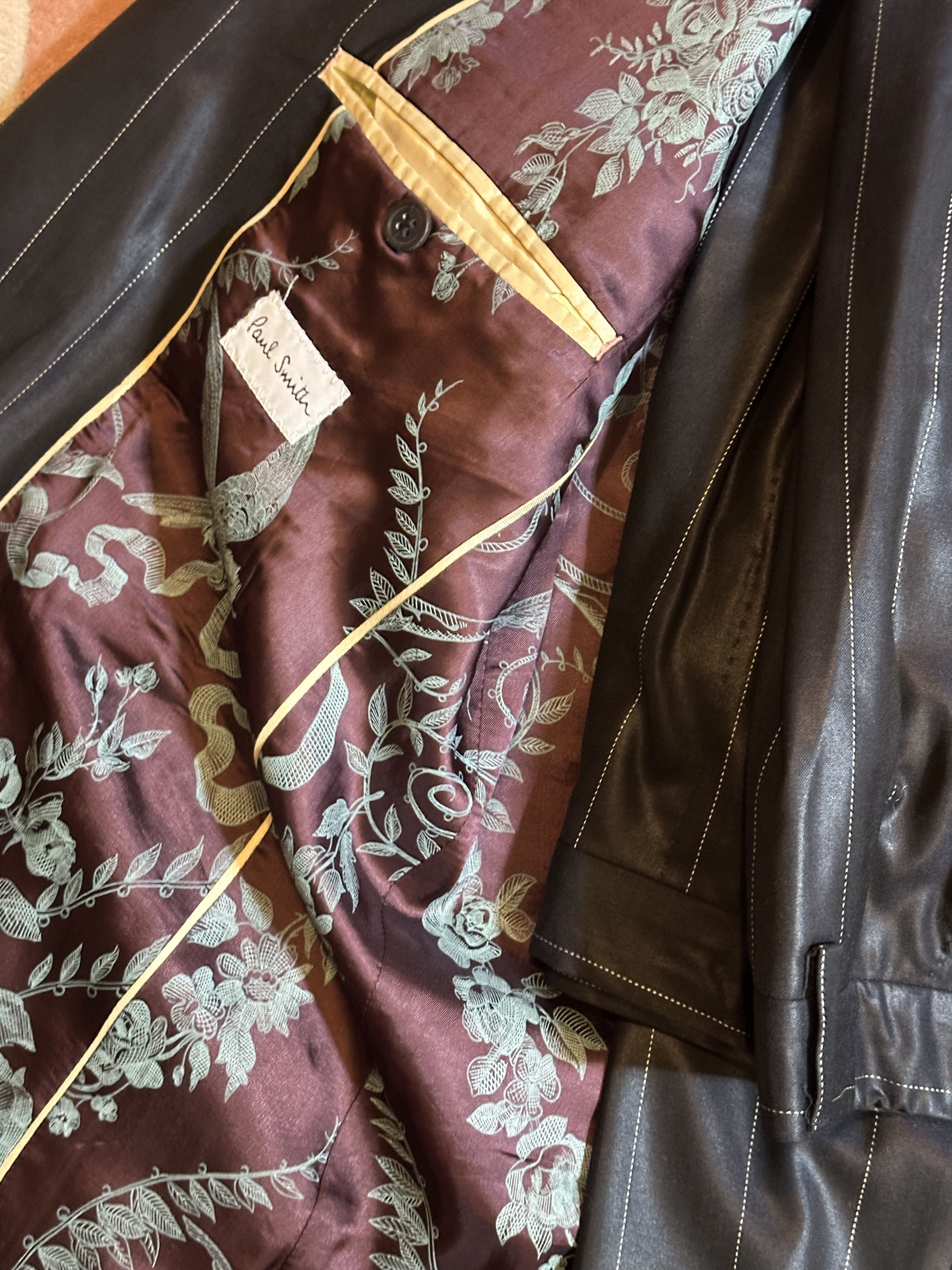 Paul Smith Vintage Paul Smith Pinstripe Suit Size 44R - 2 Thumbnail
