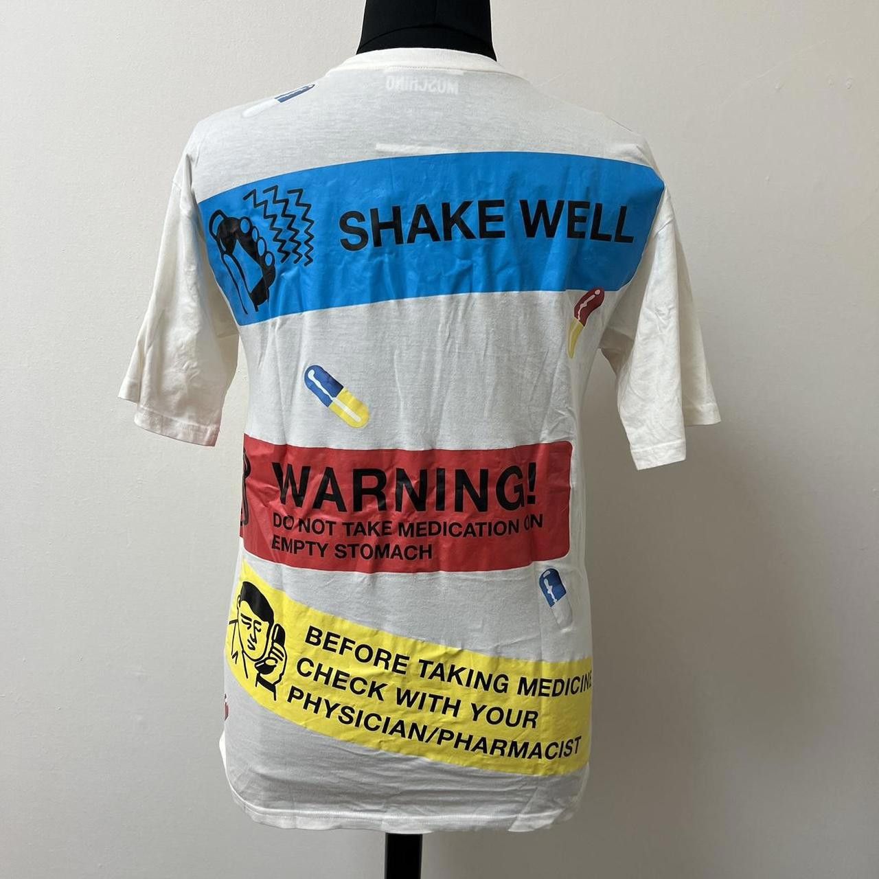 Moschino Moschino Pill Print T-shirt Size US M / EU 48-50 / 2 - 2 Thumbnail