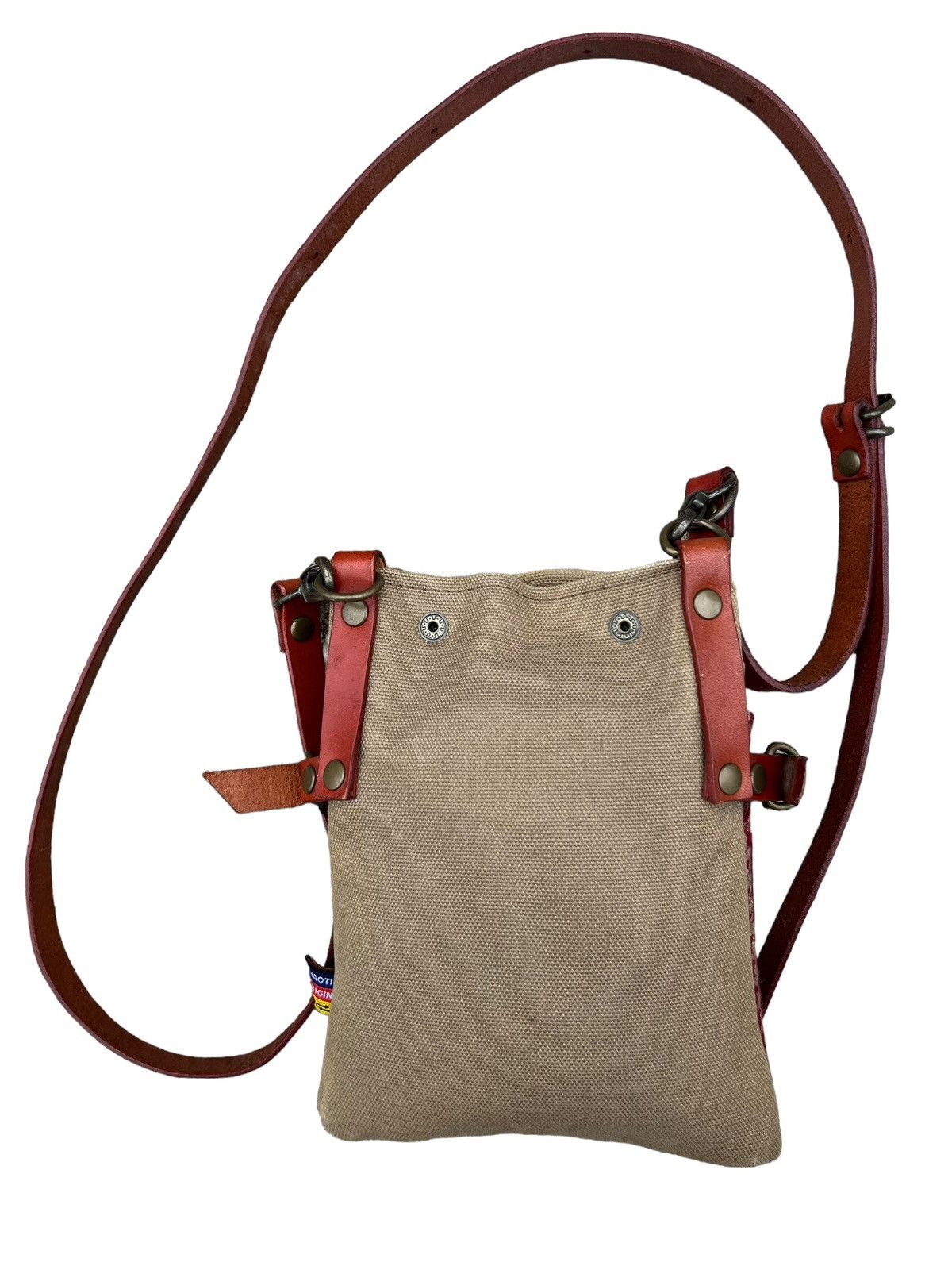 20471120 × Leather Chaotic Origin Dub Japan Hybrid Leather Bag Size ONE SIZE - 3 Thumbnail