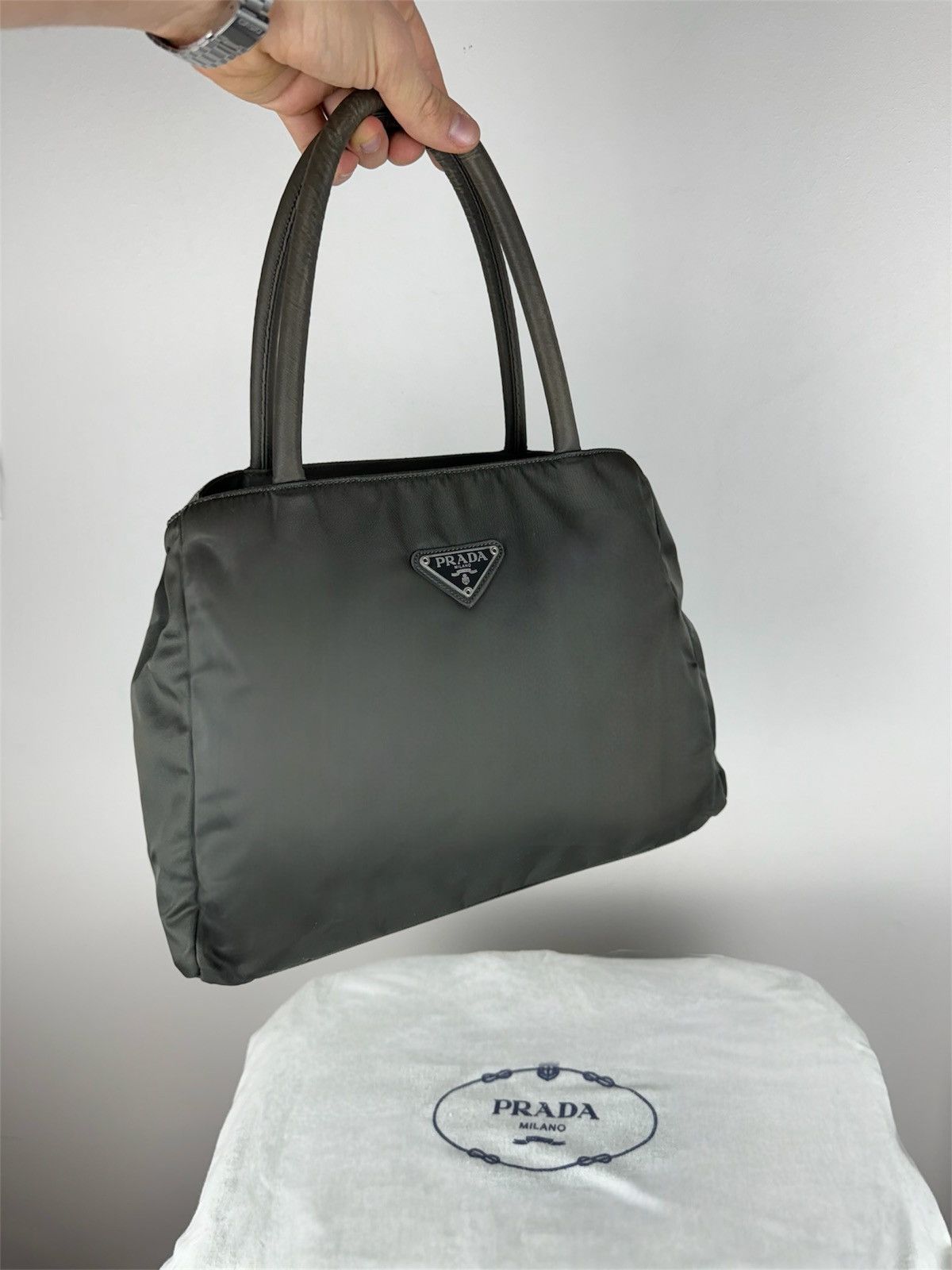Prada Nylon shopper bag Prada y2k original luxury casual item Size ONE SIZE - 2 Thumbnail