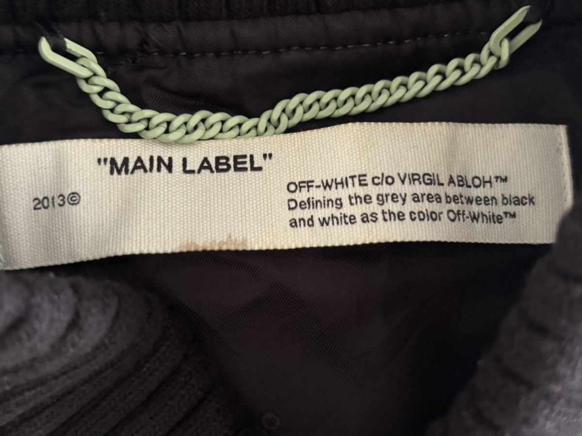 Off-White OFF-WHITE Virgil Abloh Varsity Bomber Jacket Size M Size US M / EU 48-50 / 2 - 5 Thumbnail