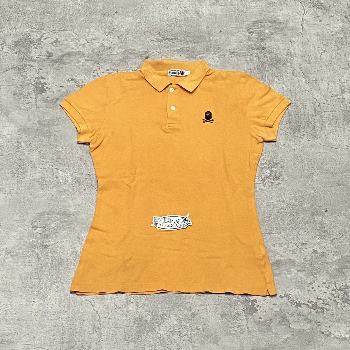 Bape Bape Pirate One Point Polo Shirt Size S / US 4 / IT 40 - 1 Thumbnail