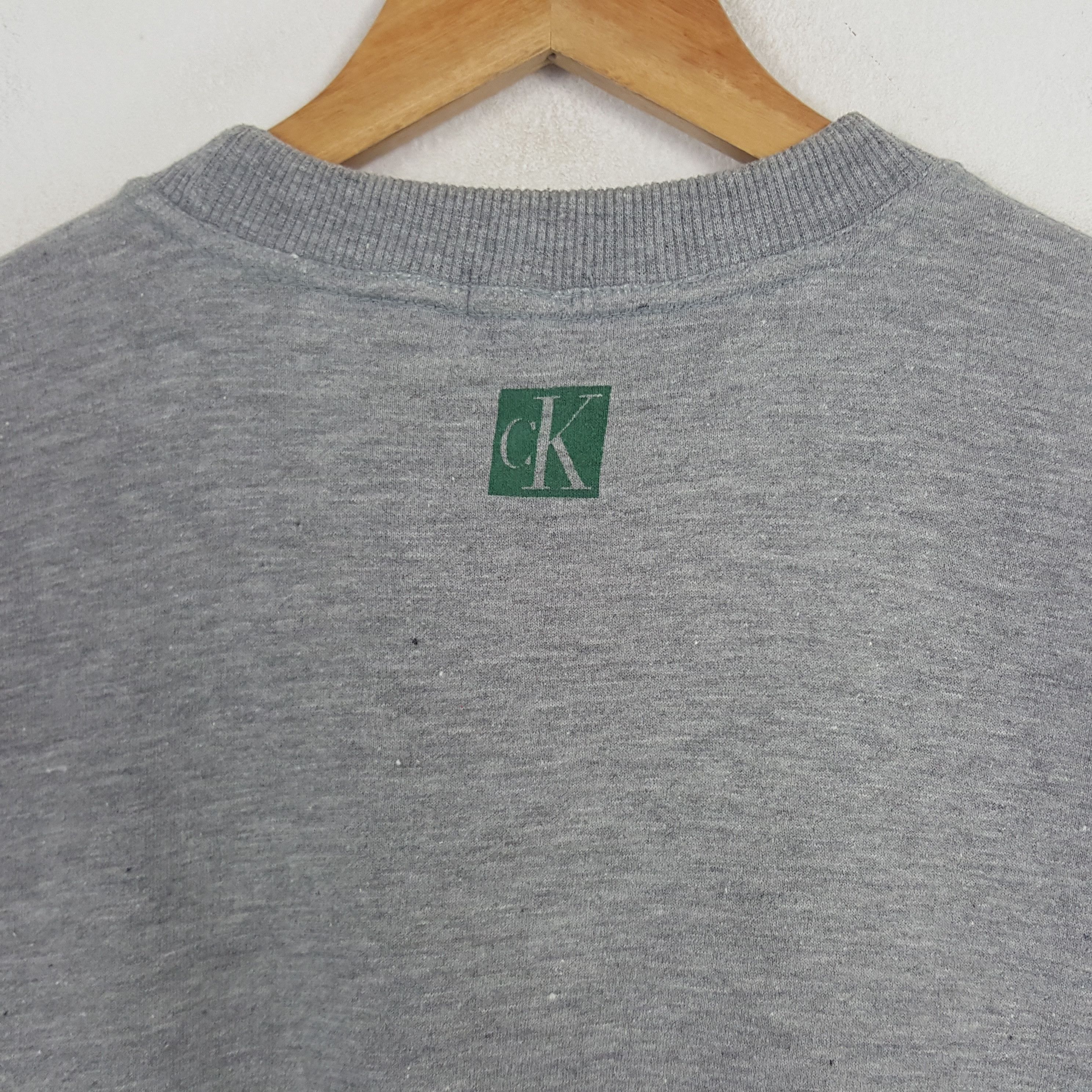 Calvin Klein × Calvin Klein 205W39NYC × Vintage Vintage Calvin Klein Jeans Luxury Brand Sweatshirt Size US M / EU 48-50 / 2 - 4 Thumbnail