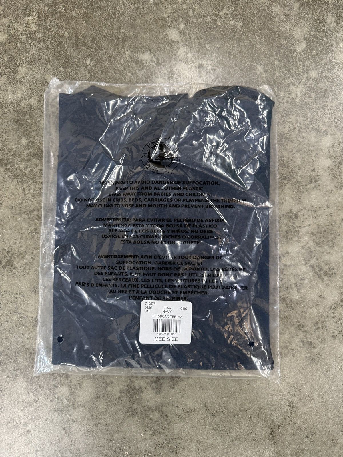 Born X Raised BORN X RAISED ON THE TURF BXR BOAR TEE NAVY Size M Size US M / EU 48-50 / 2 - 5 Thumbnail
