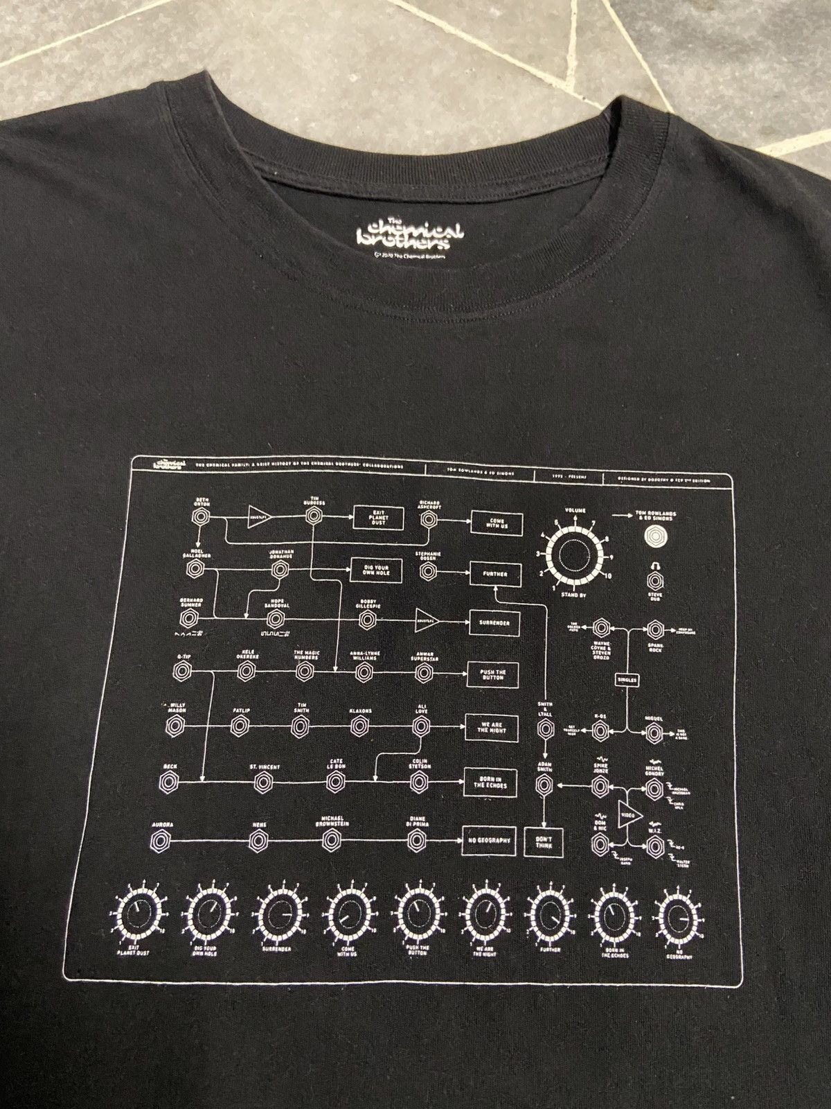 Band Tees The Chemical Brothers Band X Gu T-shirt Size US L / EU 52-54 / 3 - 6 Thumbnail
