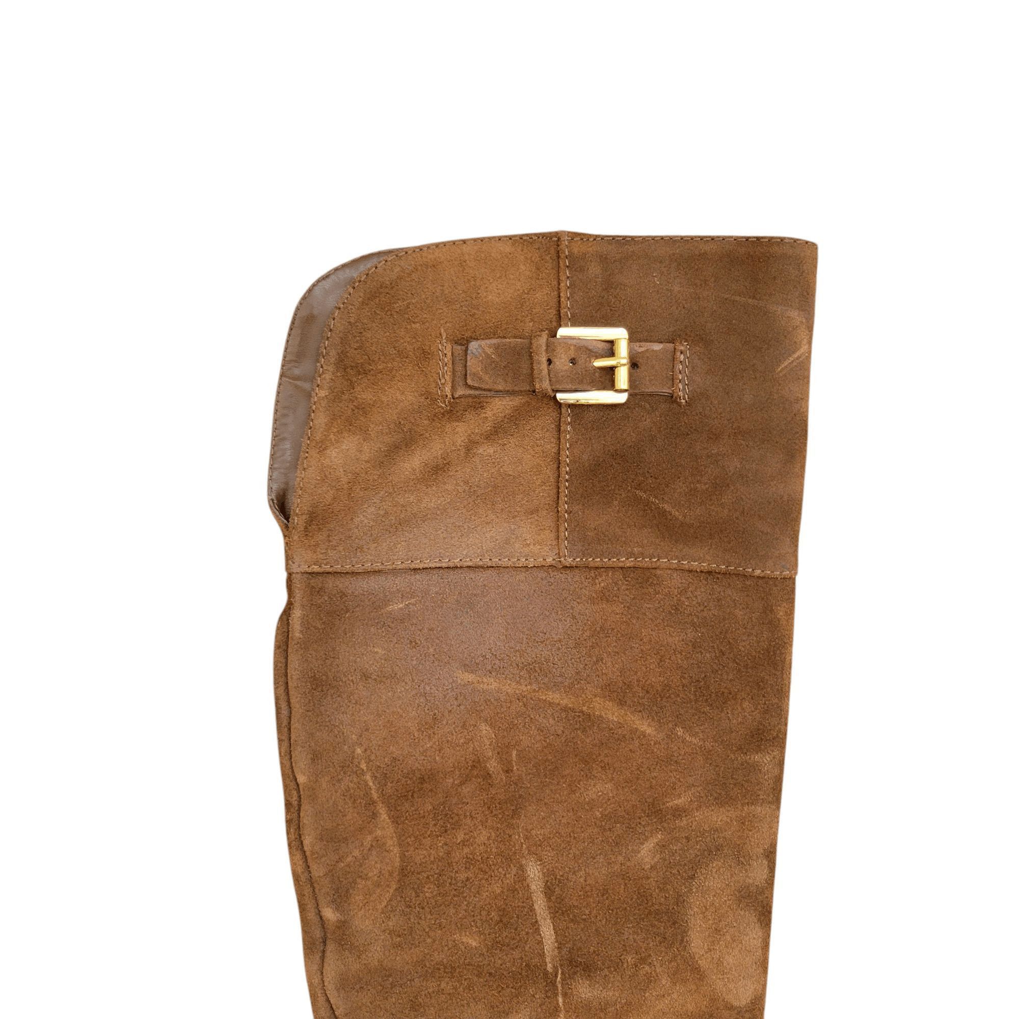 Polo Ralph Lauren Lauren Ralph Lauren Jeannette Over the Knee Riding Boot 6B Size US 6 / IT 36 - 4 Thumbnail