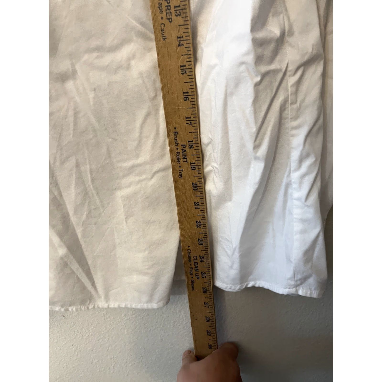 Express Express Button-Up Blouse Top L White Office Slim Express Portofino Vintage No Size L / US 10 / IT 46 - 5 Thumbnail