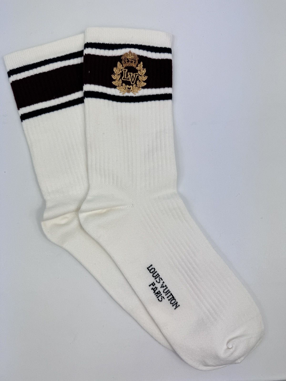 Louis Vuitton LV CREST SOCKS SIZE M M7859M Size ONE SIZE - 1 Thumbnail