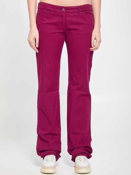 Balenciaga BALENCIAGA Women Straight Pants 56473 PINK Size 28" / US 6 / IT 42 - 1 Thumbnail