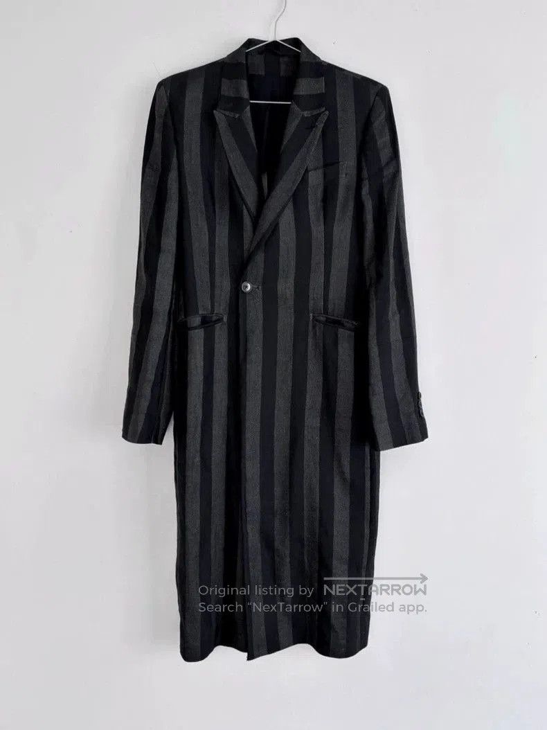 Ann Demeulemeester Ann Demeulemeester 2017AW Striped Coat XS. Size US XS / EU 42 / 0 - 1 Thumbnail