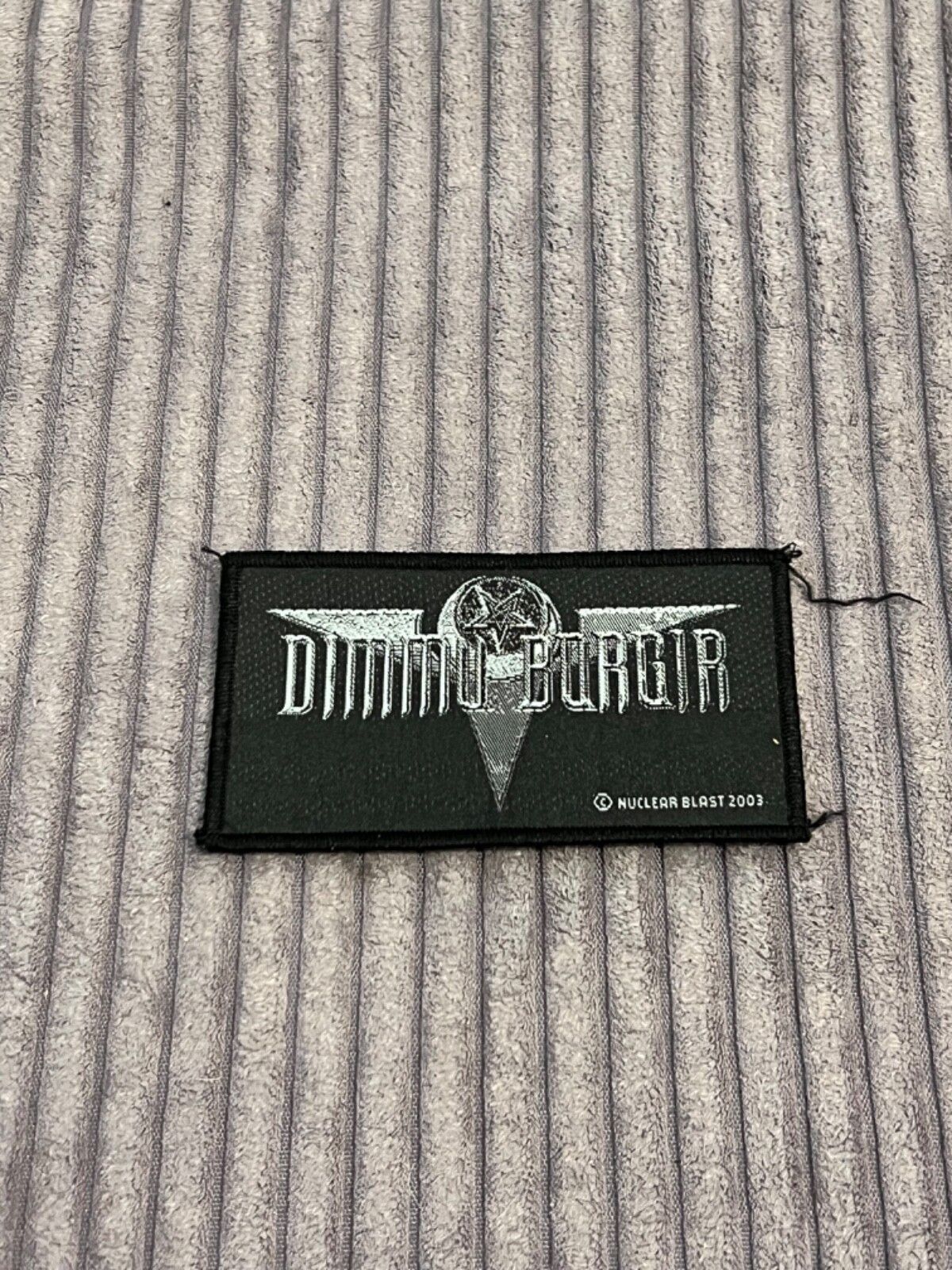 Band Tees 2003 Dimmu Borgir Vintage Black Metal Small Patch New Size ONE SIZE - 1 Thumbnail