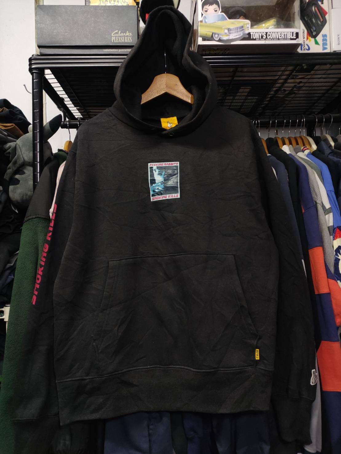 FR2 FR2 Fucking Rabbits Smoking Kills Pullover Hoodie Size US M / EU 48-50 / 2 - 1 Thumbnail