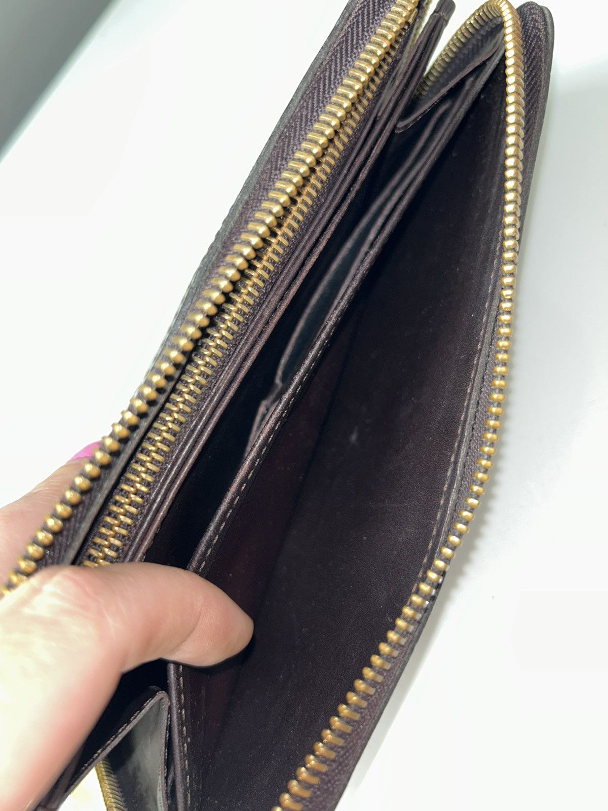 Louis Vuitton Louis Vuitton Monogram Amarante Vernis Zippy Wallet CA4130 Size ONE SIZE - 5 Thumbnail