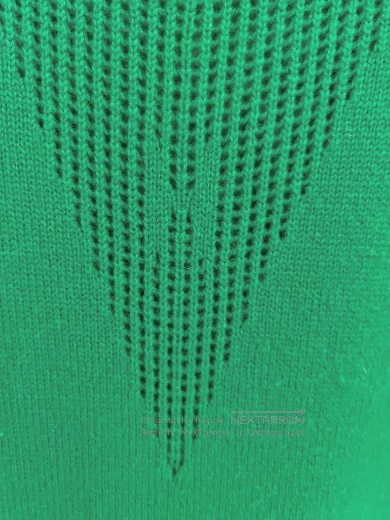 Hermes Hermes Moss Green Cashmere Knit Dress Size XS / US 0-2 / IT 36-38 - 5 Thumbnail