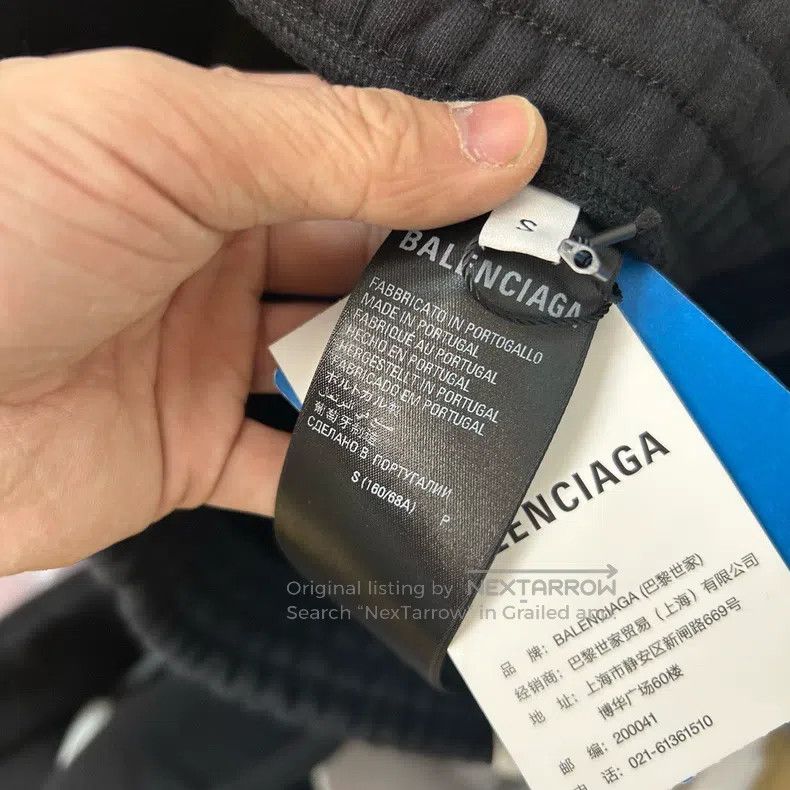 Balenciaga Balenciaga size S Adidas Collab Striped Wide Leg Sweatpant Size US 27 - 4 Thumbnail