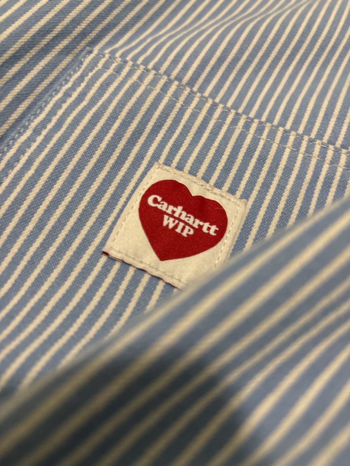 Carhartt Blue and white pinstripe Carhartt WIP jacket Size US M / EU 48-50 / 2 - 2 Thumbnail