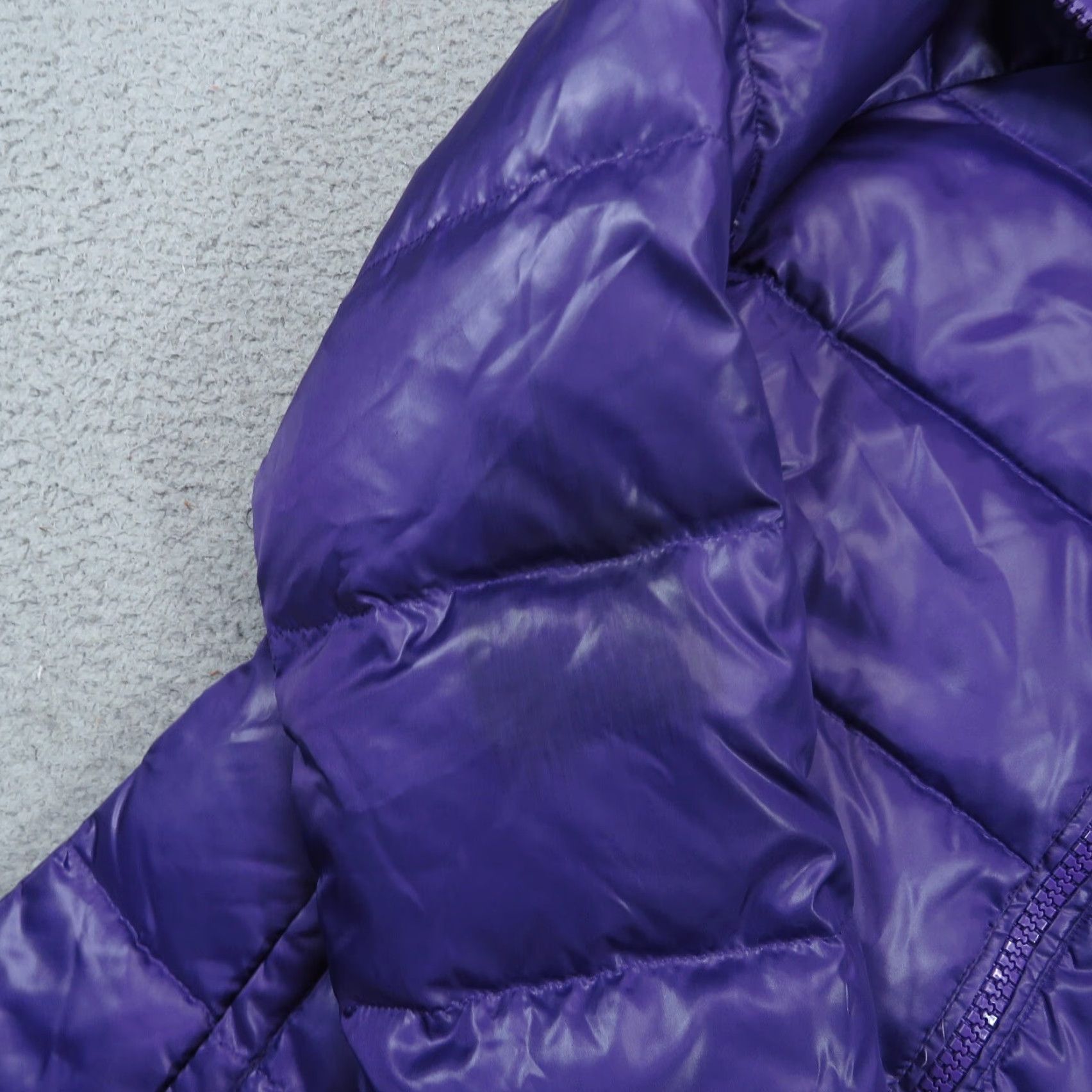 Ralph Lauren Ralph Lauren Jacket Womens Small Purple Puffer Down Fill Zip Polo Crest Patch Embroidered Zipper Pockets Size S / US 4 / IT 40 - 5 Thumbnail