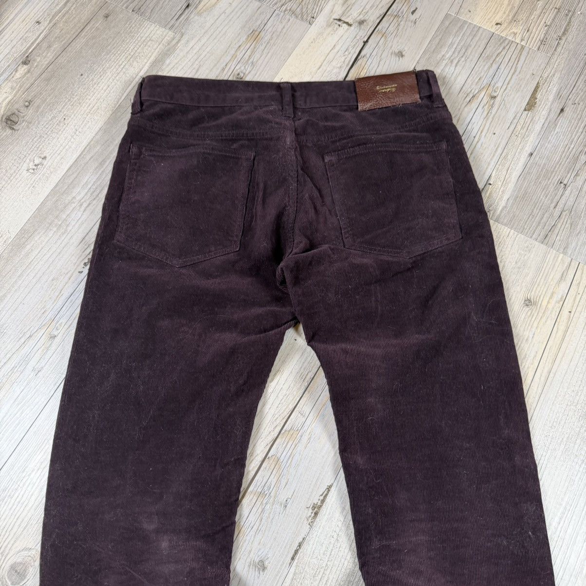 Undercover Rare Undercoverism Undercover Insert Plum Corduroy Pants Size US 30 / EU 46 - 8 Thumbnail
