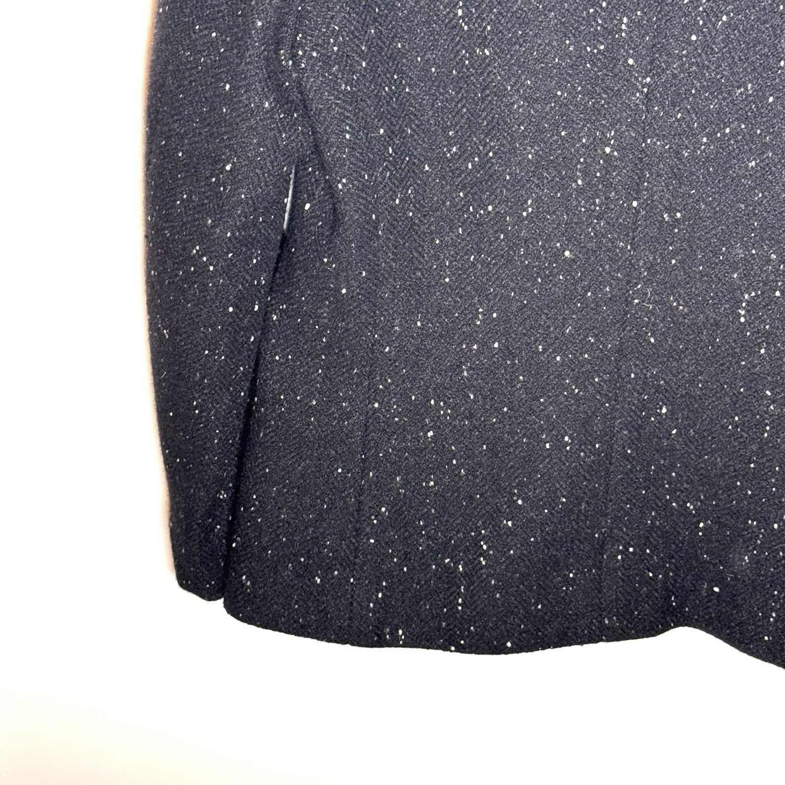 Jil Sander VTG Jil Sander Black Speckled Wool Blazer Jacket Late 90s S Size S / US 4 / IT 40 - 15 Thumbnail