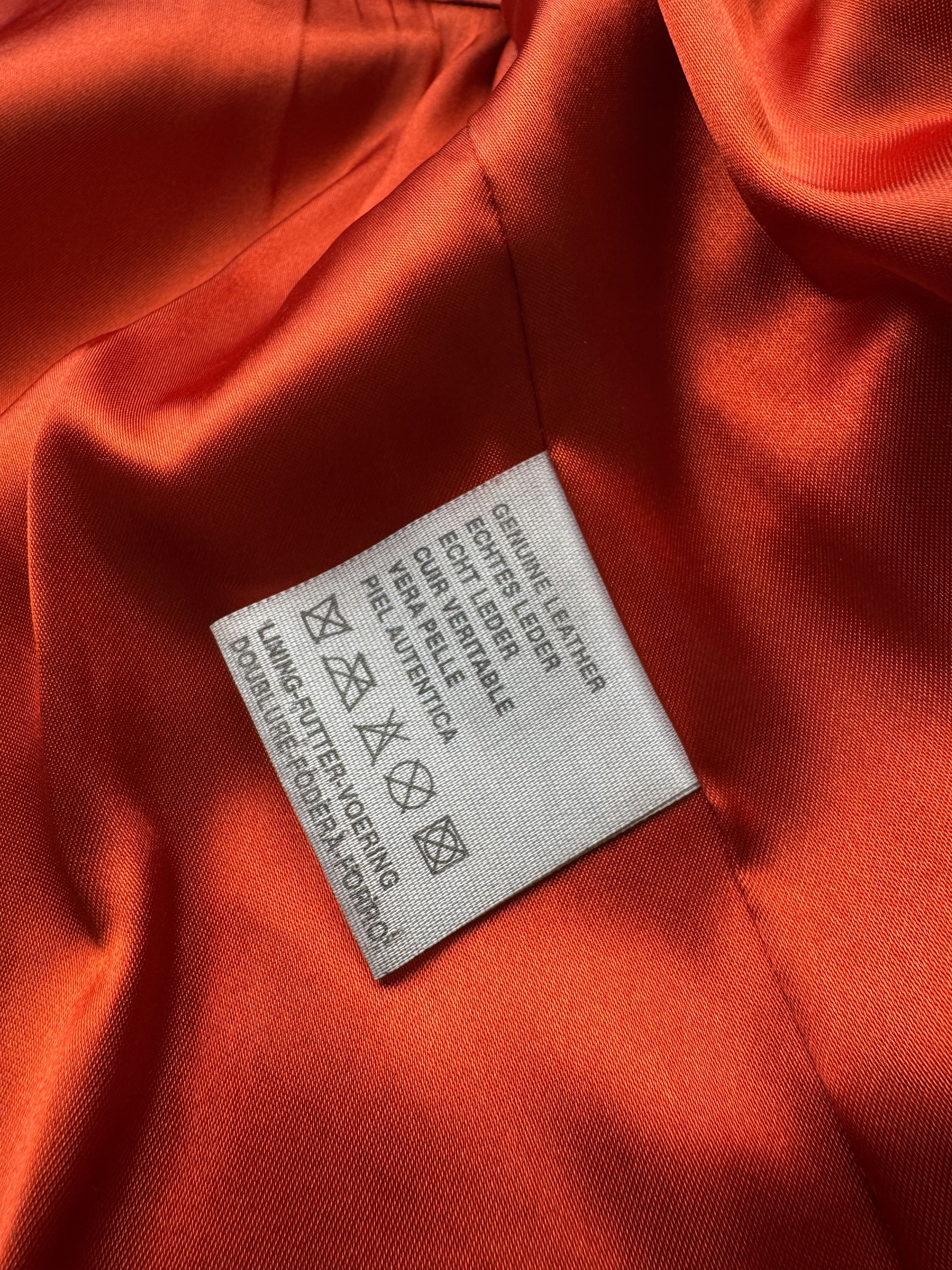 Japanese Brand Vintage Leather Jacket With Belted (ET1)(D15) Size L / US 10 / IT 46 - 8 Thumbnail