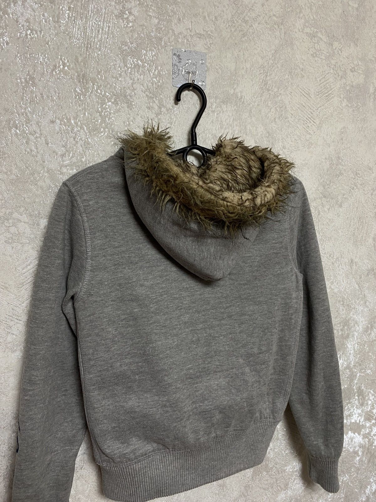 Abercrombie & Fitch Abercrombie & Fitch fur Zip hoodie y2k Size M / US 6-8 / IT 42-44 - 11 Thumbnail