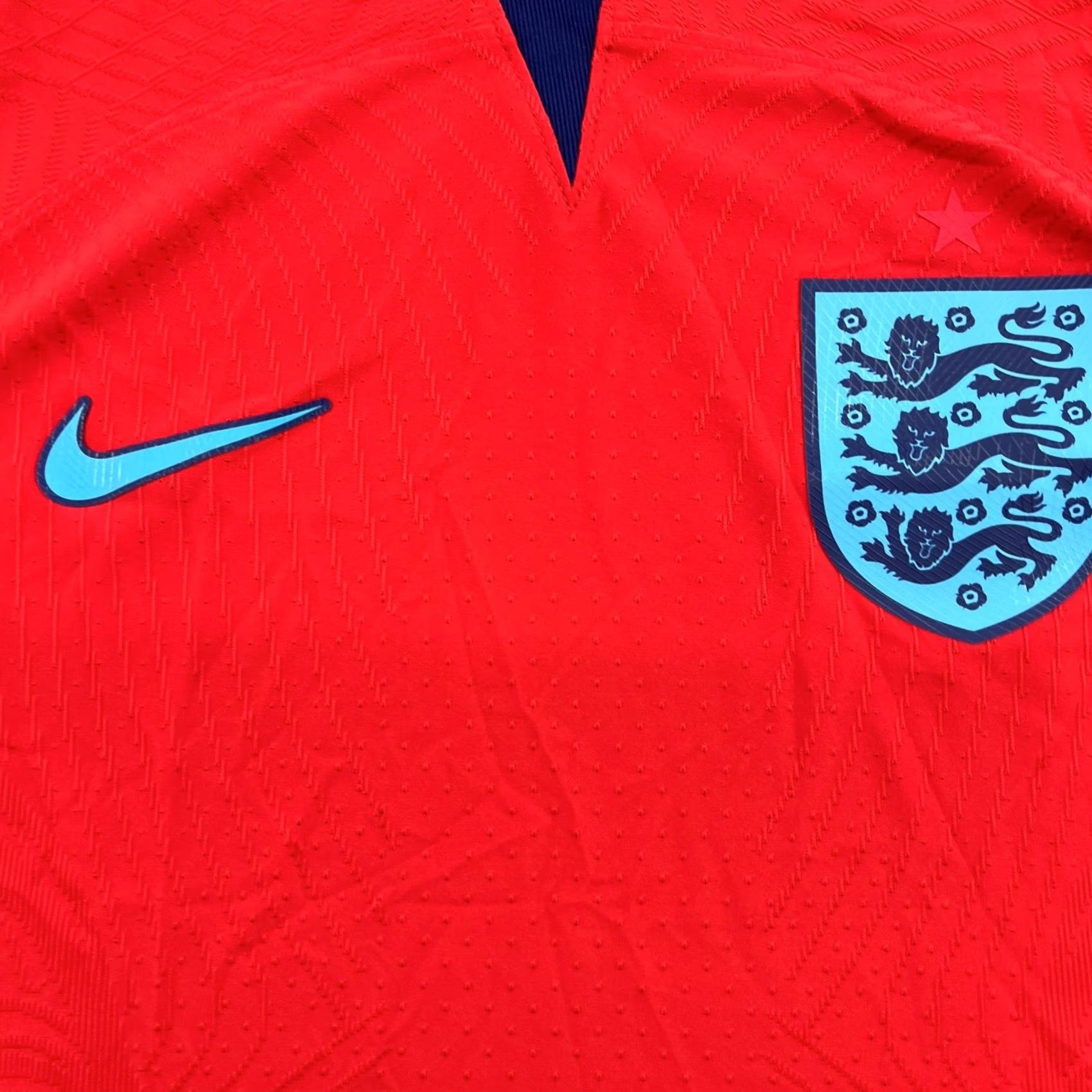 Nike Nike England 2022 2023 Away Player Issue Jersey Football Mens Medium Shirt Orange GFA Moisture Wicking Quick Dry Nike Shirt Mens Size US M / EU 48-50 / 2 - 4 Thumbnail