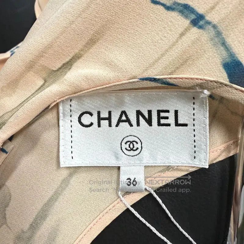 Chanel Chanel Multicolor Silk Women's Shirt . Size S / US 4 / IT 40 - 7 Thumbnail