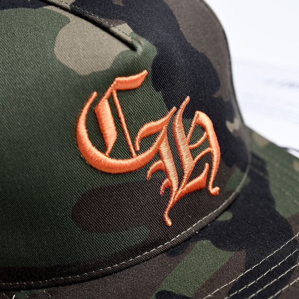Chrome Hearts CHROME HEARTS LEATHER PATCH BASEBALL CAP CAMO Size ONE SIZE - 3 Thumbnail