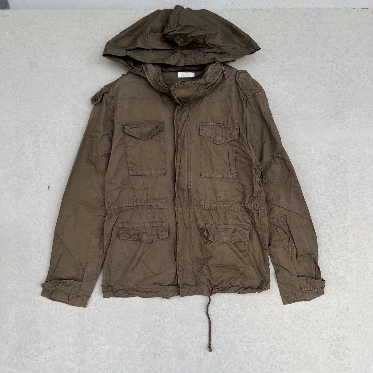 Other Vintage Vibgyor Brown Colour Hooded Jacket Size M Size US M / EU 48-50 / 2 - 1 Thumbnail