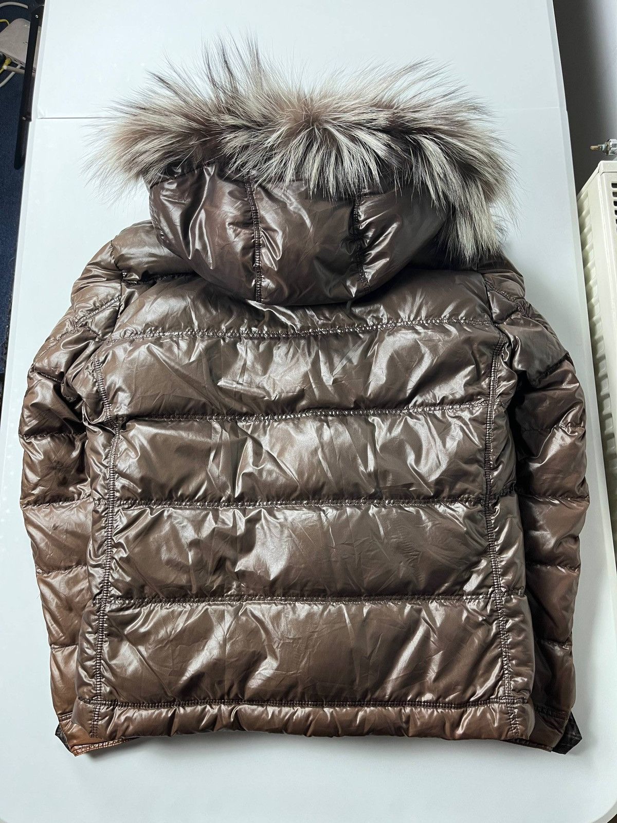 Burberry 00’ Japanese Burberry fur puffer jacket Size US L / EU 52-54 / 3 - 10 Thumbnail